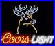 Coors-Light-Deer-Beer-24x20-Neon-Sign-Bar-Real-Glass-Light-Pub-Hunting-Club-01-cub