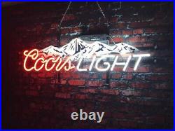 Coors Light Mountain Beer 20 Neon Sign Lamp With HD Vivid Printing Coors Light Mountain Beer 20 Neon Sign Lamp With HD Vivid Printing