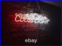 Coors Light Mountain Beer 20 Neon Sign Lamp With HD Vivid Printing Coors Light Mountain Beer 20 Neon Sign Lamp With HD Vivid Printing