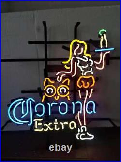 Corona Extra Cocktail Live Nudes Beer 20x16 Neon Light Sign Lamp Wall Decor