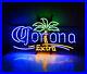 Corona-Palm-Neon-Sign-Real-Glass-Display-Lamp-Beer-Bar-Tree-Extra-Light-Vintage-01-idw