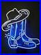 Cowboy-Boot-Hat-Acrylic-Neon-Sign-20x16-Real-Glass-Decor-Light-Beer-Bar-Wall-01-bnh