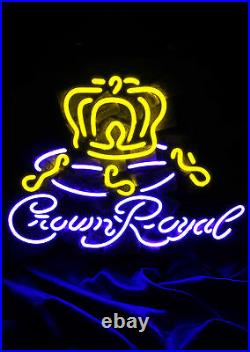 Crown Royal Neon Sign Night Club Pub Beer Bar Man Cave Canteen Vintage Store