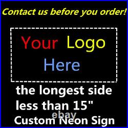 Custom Neon Sign Handmade Wall Decor Vintage Home Party Beer