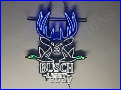 Deer Duck Hunting Hunters Beer 24x20 Vivid LED Neon Sign Light With Dimmer Deer Duck Hunting Hunters Beer 24x20 Vivid LED Neon Sign Light With Dimmer