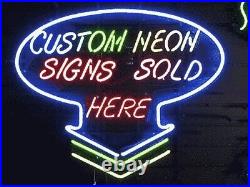 Detroit Pistons 20x16 Neon Sign Bar Lamp Beer Light Night Party
