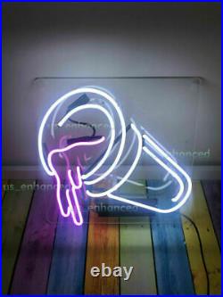 Double Cups Neon Sign Light Decor Beer Bar Lamp Shop Wall Glass Neon