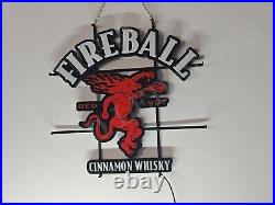 Fireball Whisky Beer Bar 24 Vivid LED Neon Sign Light Lamp Wall With Dimmer VL Fireball Whisky Beer Bar 24 Vivid LED Neon Sign Light Lamp Wall With Dimmer VL