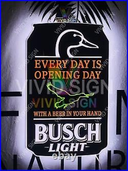 Flying Duck 2D LED 20x12 Neon Sign Light Lamp Beer Bar Wall Decor