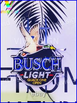Flying Duck Beer Quack One Open 20x16 Neon Sign Light HD Vivid Printing JYL