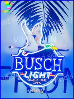 Flying Duck Beer Quack One Open 20x16 Neon Sign Light HD Vivid Printing JYL