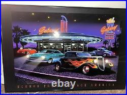 Galaxy Diner Beer Neon Sign Led Picture 36x24