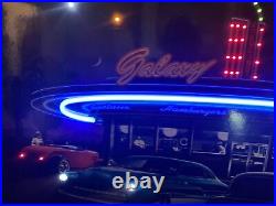 Galaxy Diner Beer Neon Sign Led Picture 36x24