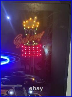 Galaxy Diner Beer Neon Sign Led Picture 36x24
