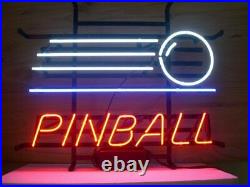 Game Room Pinball Game Arcade Neon Light Sign Lamp 17x14 Beer Glass