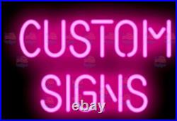George Strait White Hat Acrylic 20x16 Neon Sign Light Lamp Bar Open Beer Decor