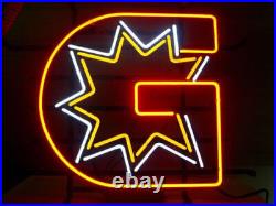 Gottlieb Pinball Game Zone 17x14 Neon Light Sign Lamp Beer Wall Decor Glass