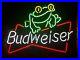 Green-Frog-Beer-Lager-Bowtie-20x16-Neon-Light-Sign-Lamp-Bar-Club-Wall-Decor-01-ugv