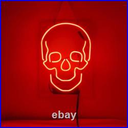Haunted House Skull Acrylic Neon Sign 20x16 Lamp Light Beer Bar Business LY Haunted House Skull Acrylic Neon Sign 20x16 Lamp Light Beer Bar Business LY