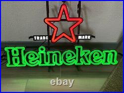 Heineken Beer Neon LED Dekker Bar Sign