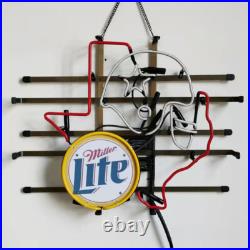 Helmet Map Lite Neon Sign Light Lamp Beer Bar Pub Store Wall Decor 24x20