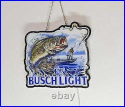 Hooked Fish Bass Largemouth Fishing 3D LED Light Beer Sign Neon Lamp 20x18