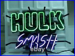 Hulk Smash 17x14 Neon Light Sign Lamp Display Beer Bar Open Home Wall Decor Hulk Smash 17x14 Neon Light Sign Lamp Display Beer Bar Open Home Wall Decor