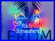 It-s-500-Somewhere-Parrot-Palm-Tree-Acrylic-20x16-Neon-Sign-Light-Lamp-Beer-01-od