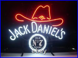 Jack Daniels'sReal Neon Sign Beer Bar Light Home Decor Hand Made Artwork
