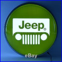 Jeep Auto Backlit Beer Led Neon Lighted Sign 15x15