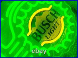 John Deere Farm Tractor Busch Light Beer LED Neon Light Lamp Sign With Dimmer John Deere Farm Tractor Busch Light Beer LED Neon Light Lamp Sign With Dimmer