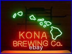 Kona Brewing Company Hawaii Beer 17x14 Neon Light Sign Lamp Wall Decor Night