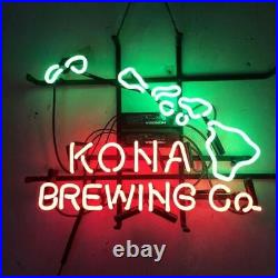 Kona Brewing Company Hawaii Beer 20x16 Neon Light Sign Lamp Pub Bar Wall Decor