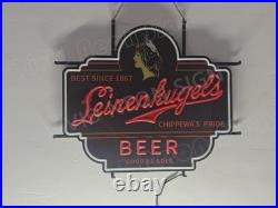 L-einenkugel's Beer Since 1867 32x24 Vivid LED Neon Sign Light Lamp Dimmer