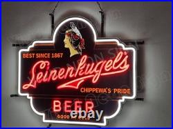 L-einenkugel's Beer Since 1867 32x24 Vivid LED Neon Sign Light Lamp Dimmer