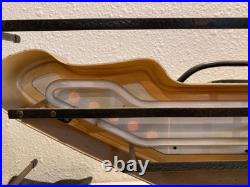 Large Miller Genuine Draft MGD Neon Beer Sign Guitar Rare Man Cave Light Bar