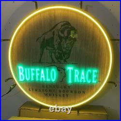 Large Rare Buffalo Trace LED Light Sign! Amazing Bar Light! New! Free Shipping