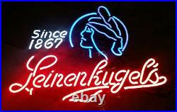 Leinenkugel Indian Maiden Beer Neon Lighted Sign Awesome