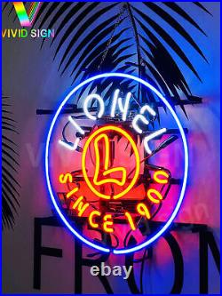 Lionel Since 1900 17x17 Neon Light Sign Lamp Beer Bar Wall Decor