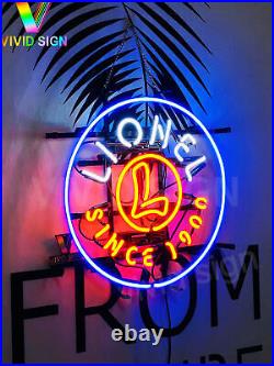 Lionel Since 1900 17x17 Neon Light Sign Lamp Beer Bar Wall Decor