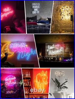 Lives Here Hat Whiskey 20x16 Neon Light Sign Lamp Beer Bar Wall Decor Gift