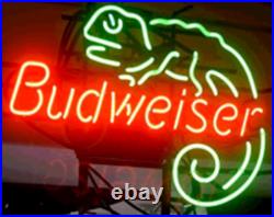 Lizard Beer Neon Light Sign Man Cave Lamp Artwork Beer Cave Gift Lamp 17x14