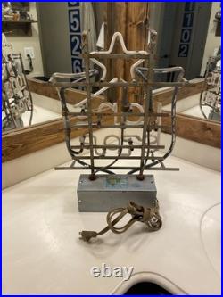 Lone Star Brewing Neon Sign 20 x 15 Vintage San Antonio Tx Beer