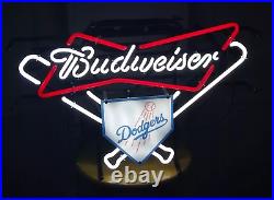 Los Angeles Dodgers LA Sport 20x16 Neon Lamp Light Sign Wall Decor Beer Bar