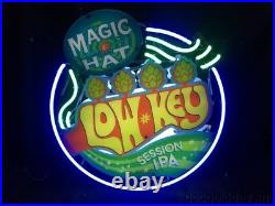 Magic Hat LOW KEY Session IPS 3D Neon Beer Sign Bar Light 24 by 24