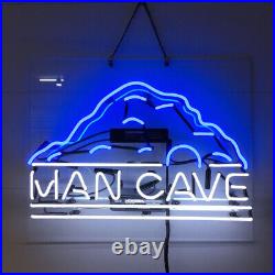 Man Cave Neon Sign Lamp Beer Bar Man Cave Wall Deocr Artwork Gift 19x15