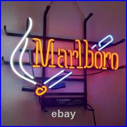 Marlboro Cigarettes Smoke 20x16 Neon Sign Light Bar Lamp Beer Shop Decor Marlboro Cigarettes Smoke 20x16 Neon Sign Light Bar Lamp Beer Shop Decor