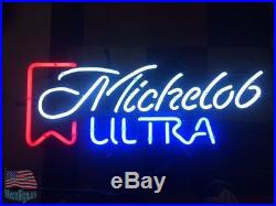 Michelob Ultra Vintage Logo Beer Lager Neon Sign 17x14 From USA