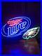 Miller-Lite-Beer-Philadephia-Eagles-20x16-Neon-Lamp-Light-Sign-Bar-Glass-Open-01-eb