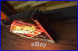 Minty Grain Belt Porcelain Beer Neon Bar 1940's Sign Breweriana CLEAN Will Ship